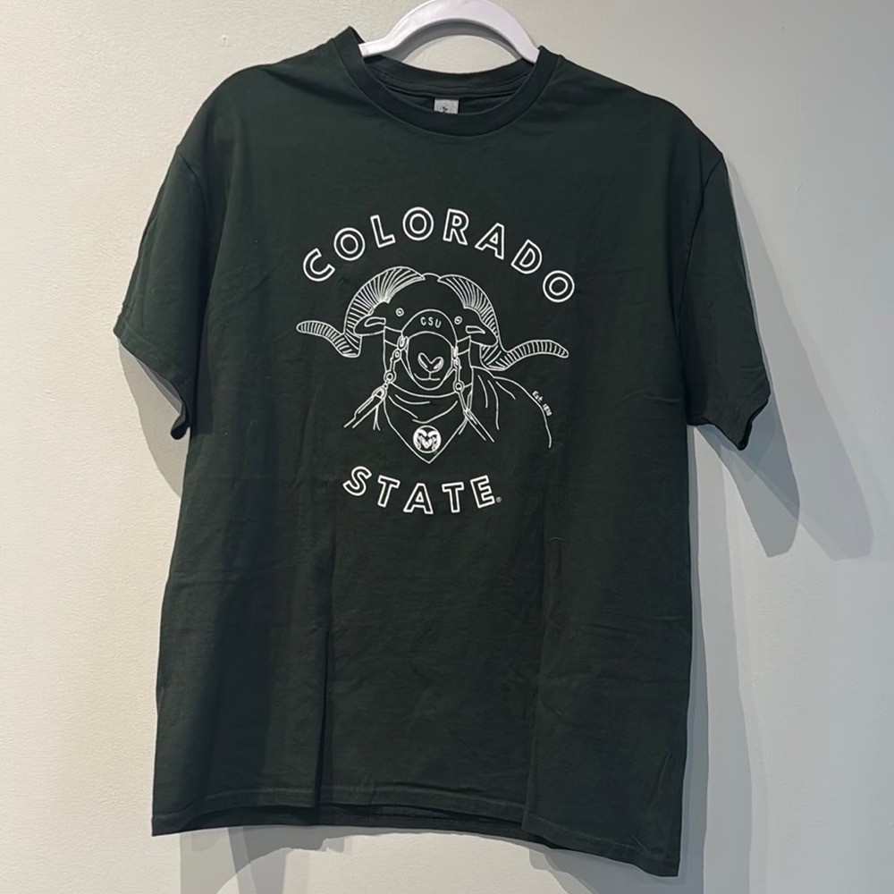 Colorado State Men's Short Sleeve Tee - Green